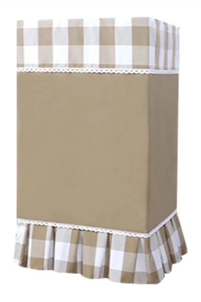 Design Safe Cover Cover Home Shelf Cover Cover Checkered Fabric Bookshelf Dust Cover Audio Cover Cover SPS002 detail view-18